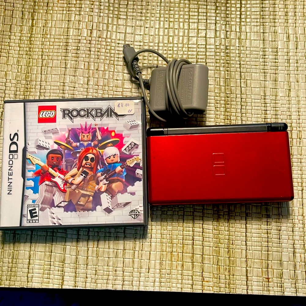 Nintendo DS lite (crimson)